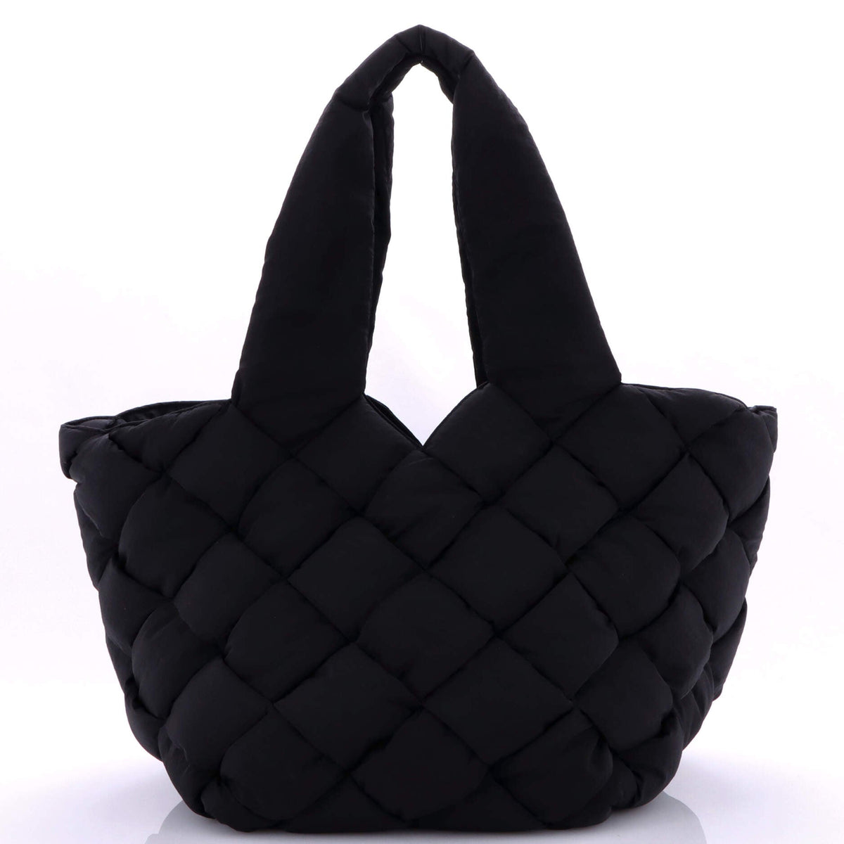 Cassette Paper Tote Intrecciato Nylon