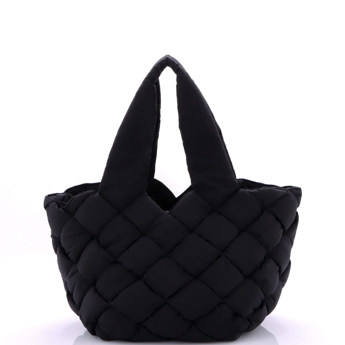 Cassette Paper Tote Intrecciato Nylon