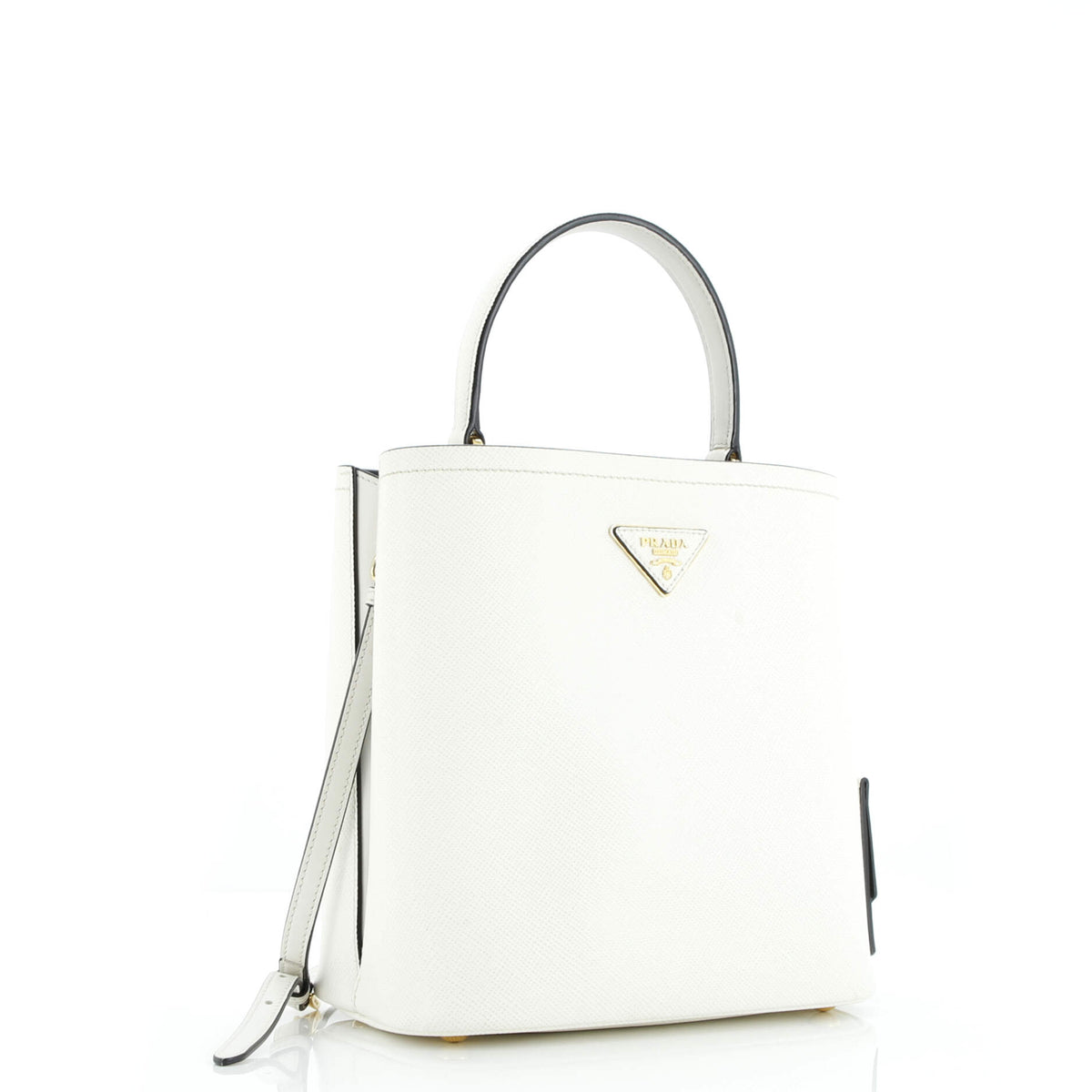 Panier Bucket Bag Saffiano Leather Medium