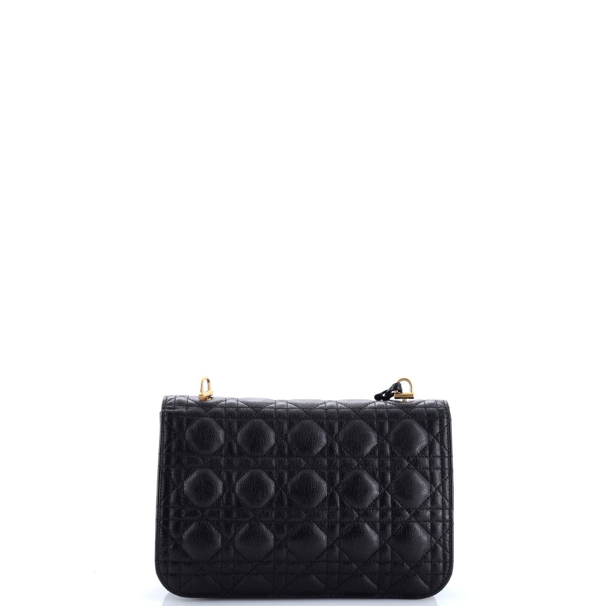 Dioraddict Flap Bag with Strap Cannage Quilt Lambskin Medium
