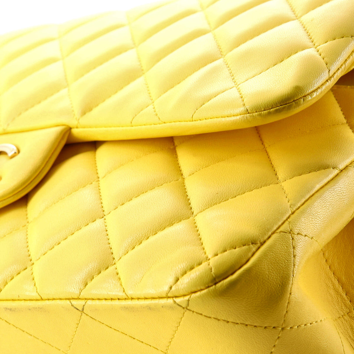 Classic Double Flap Bag Quilted Lambskin Jumbo