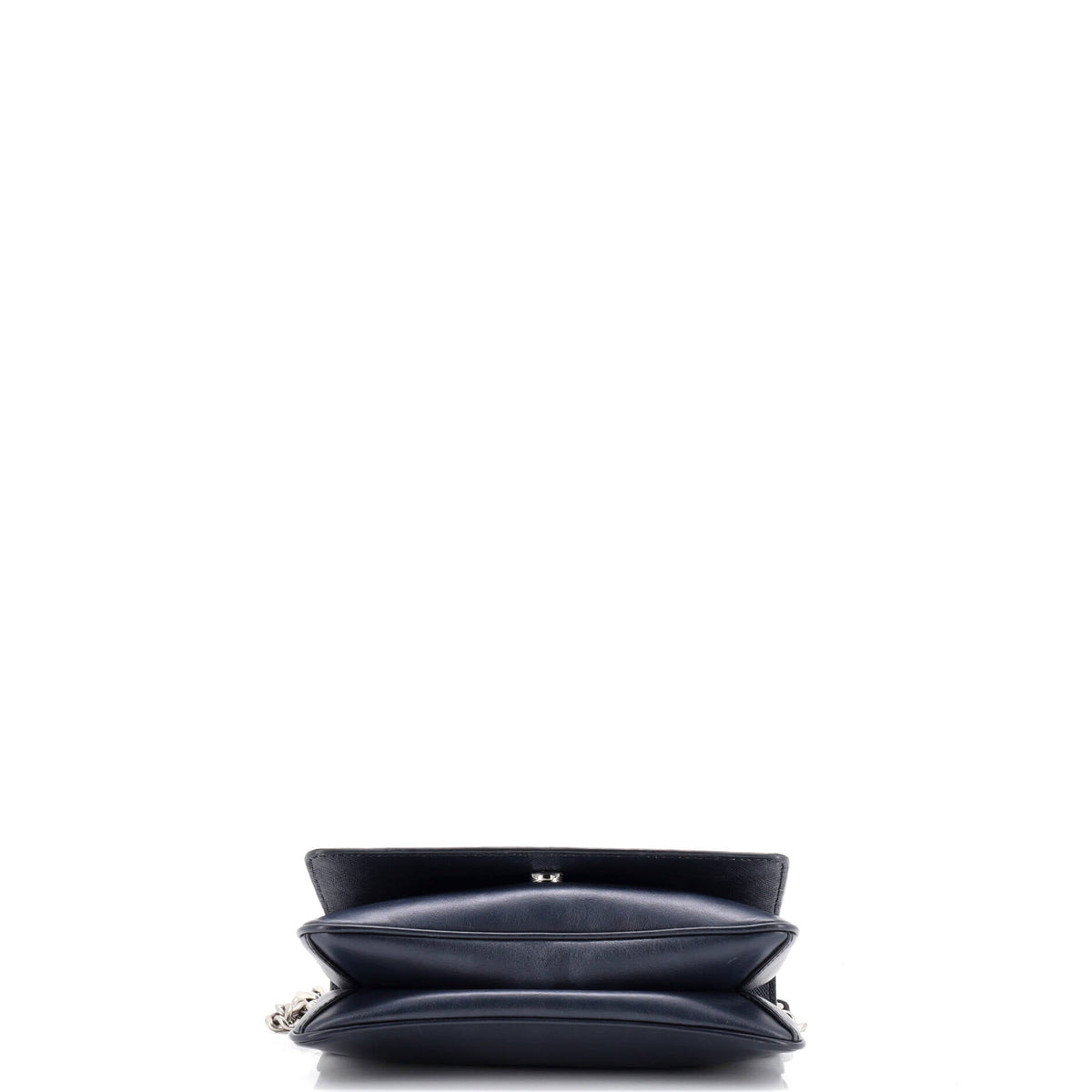 Chain Flap Crossbody Bag Saffiano and Soft Calf Small