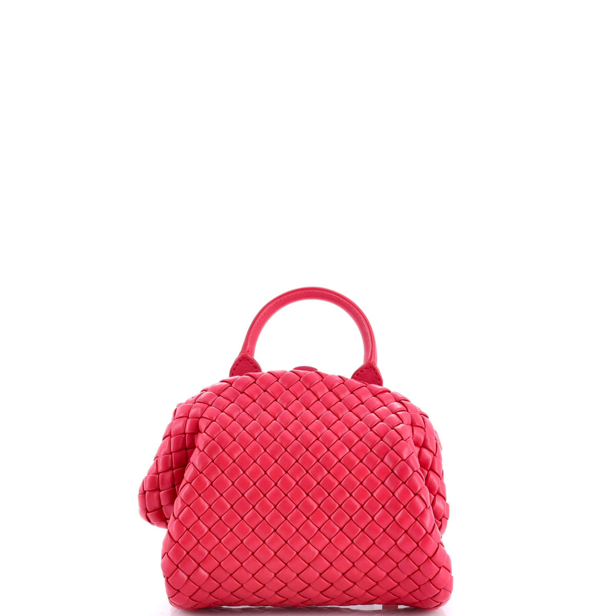 Padded Handle Tote Intrecciato Nappa Mini