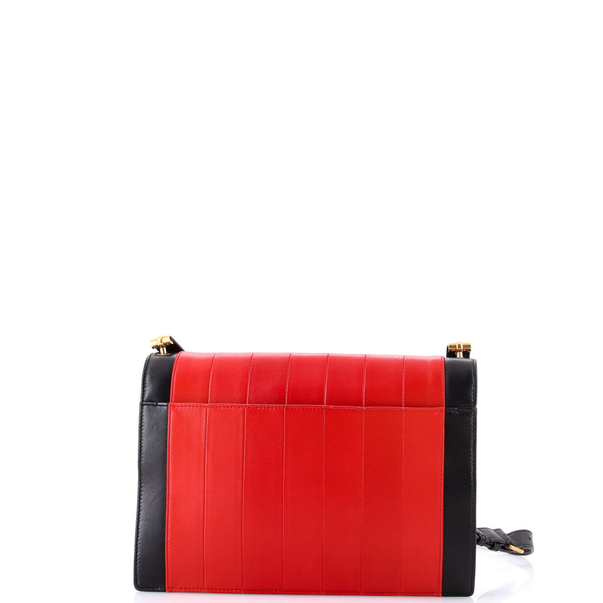 Gaby Envelope Satchel Vertical Quilted Leather