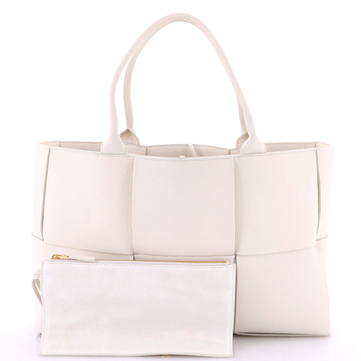 Arco Tote Maxi Intrecciato Leather Medium