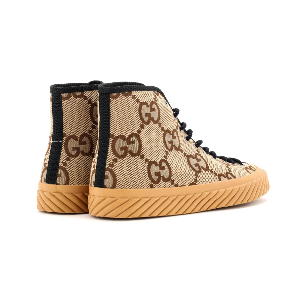 Men's Tortuga High Top Sneakers Jumbo GG Canvas