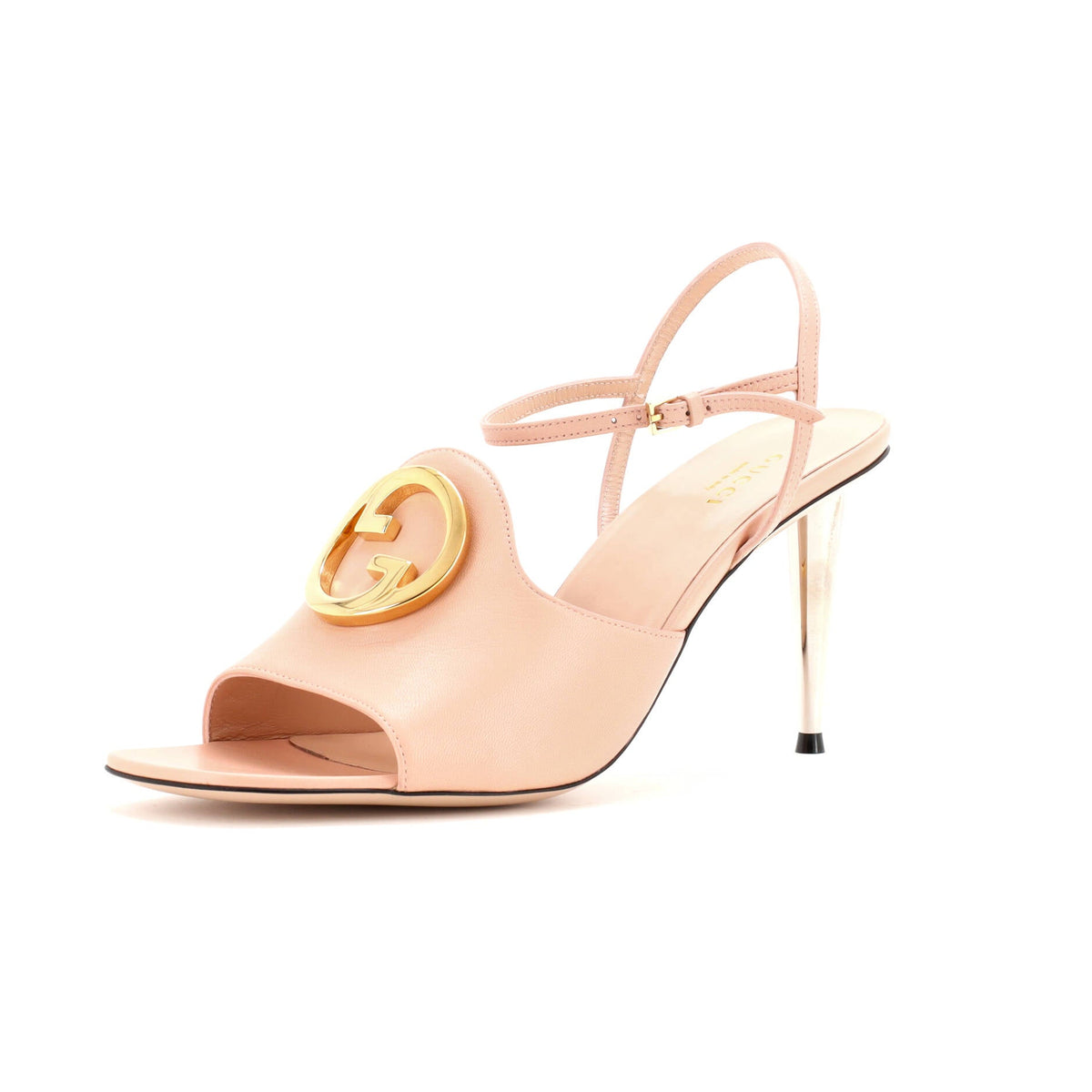 Women's Blondie Ankle Strap Heeled Sandals Leather
