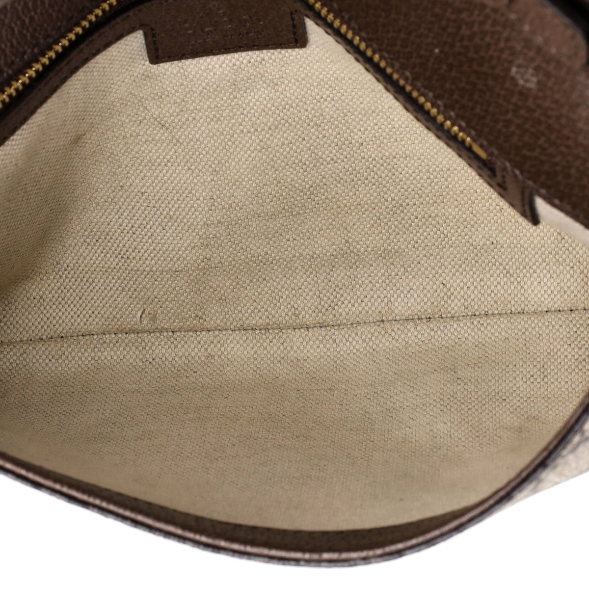 Blondie NM Chain Flap Bag GG Coated Canvas Small