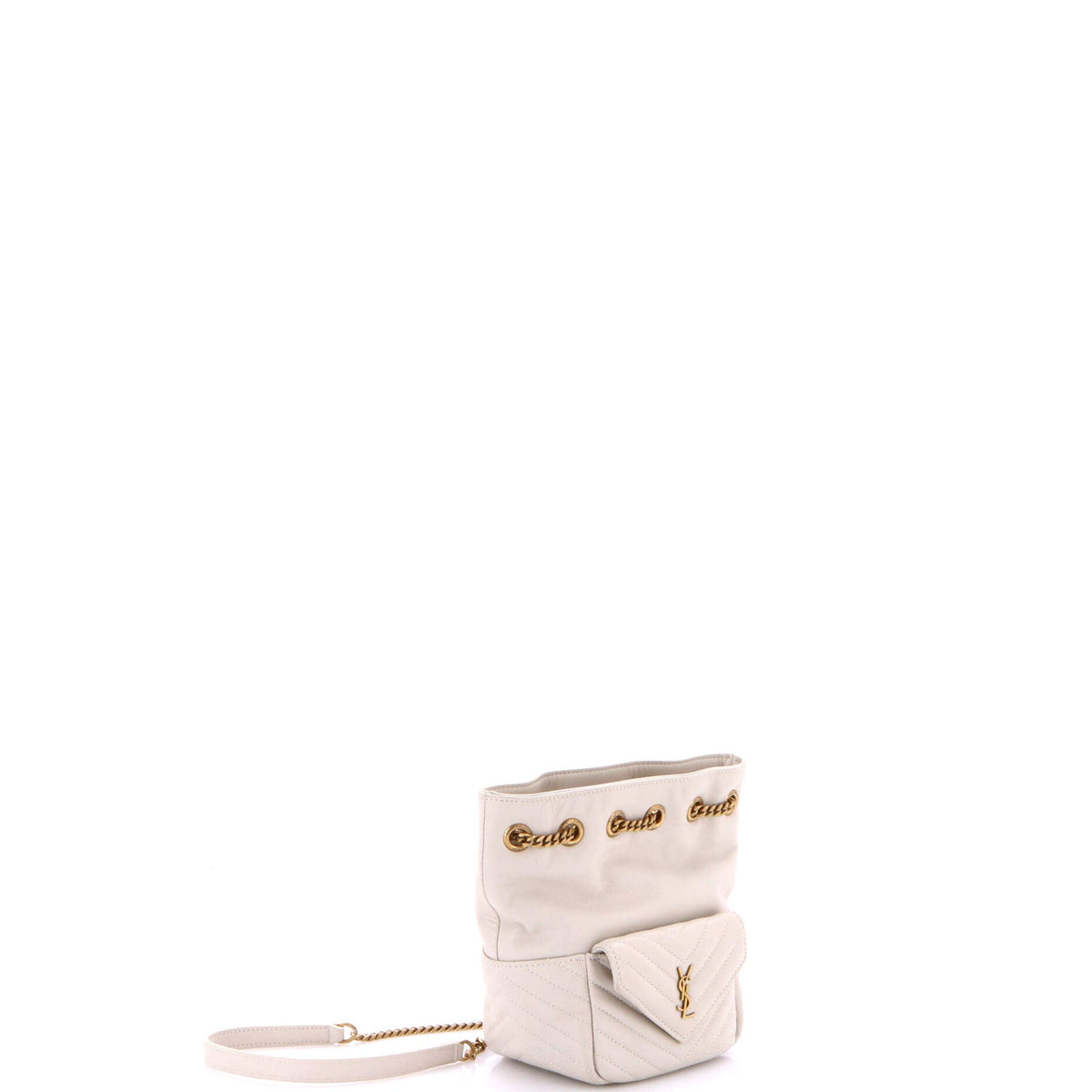 Joe Bucket Bag Matelasse Chevron Leather Mini