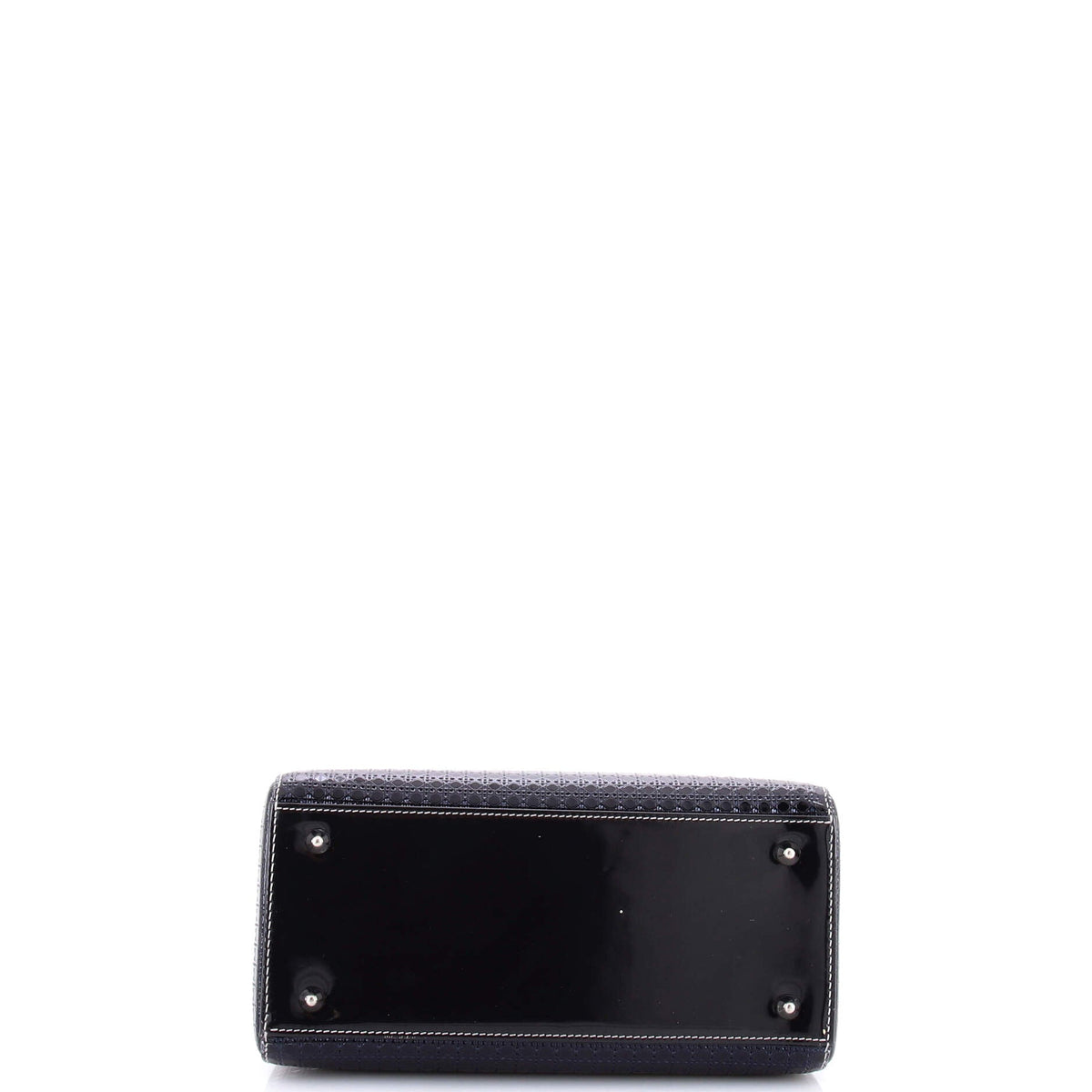Lady Dior Bag Micro Cannage Ombre Metallic Calfskin Medium