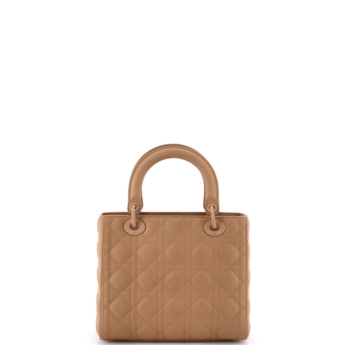 Ultra Matte Lady Dior Bag Cannage Quilt Calfskin Medium