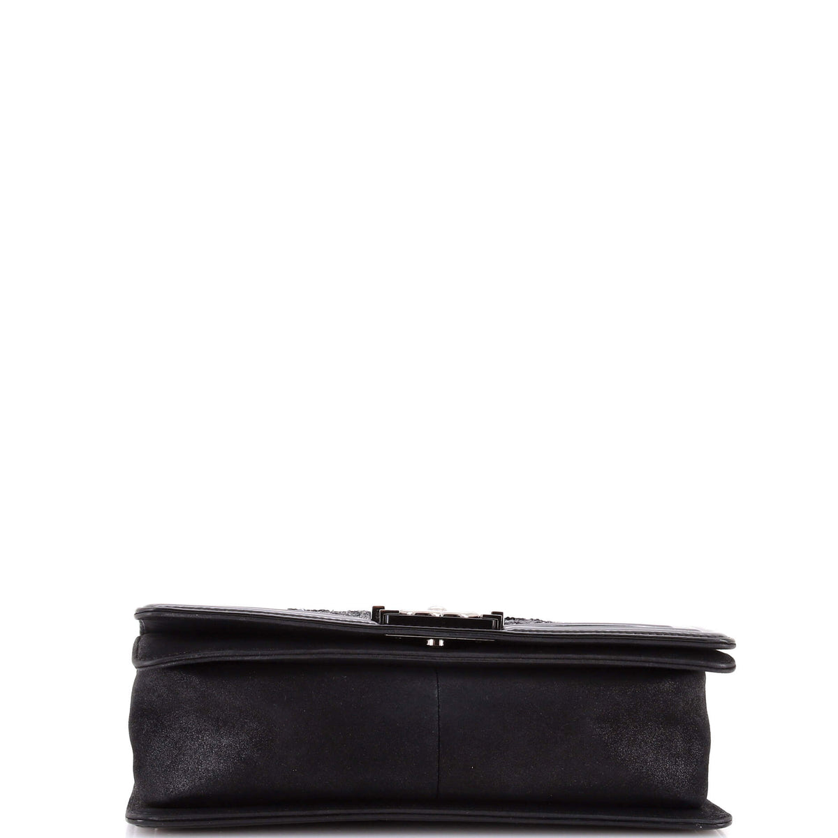 Boy Flap Bag Sequin with Patent Old Medium