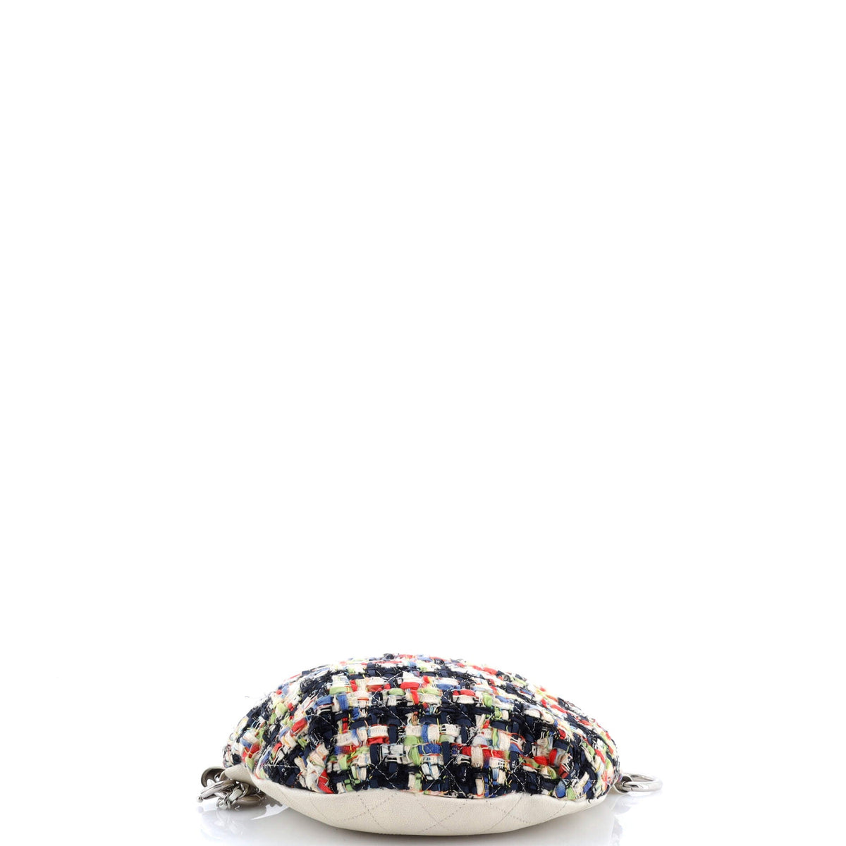Convertible Waist Bag Tweed with Quilted Leather