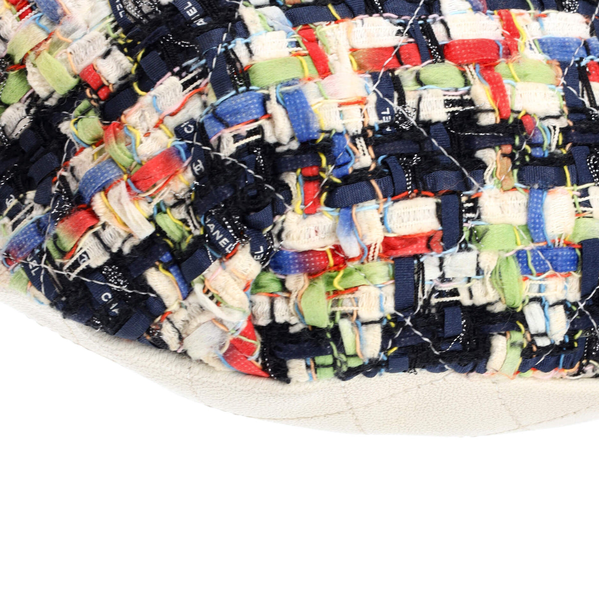Convertible Waist Bag Tweed with Quilted Leather