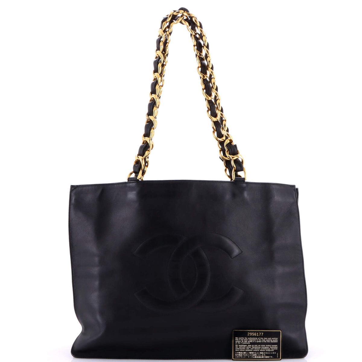 Vintage CC Chain Tote Lambskin XL