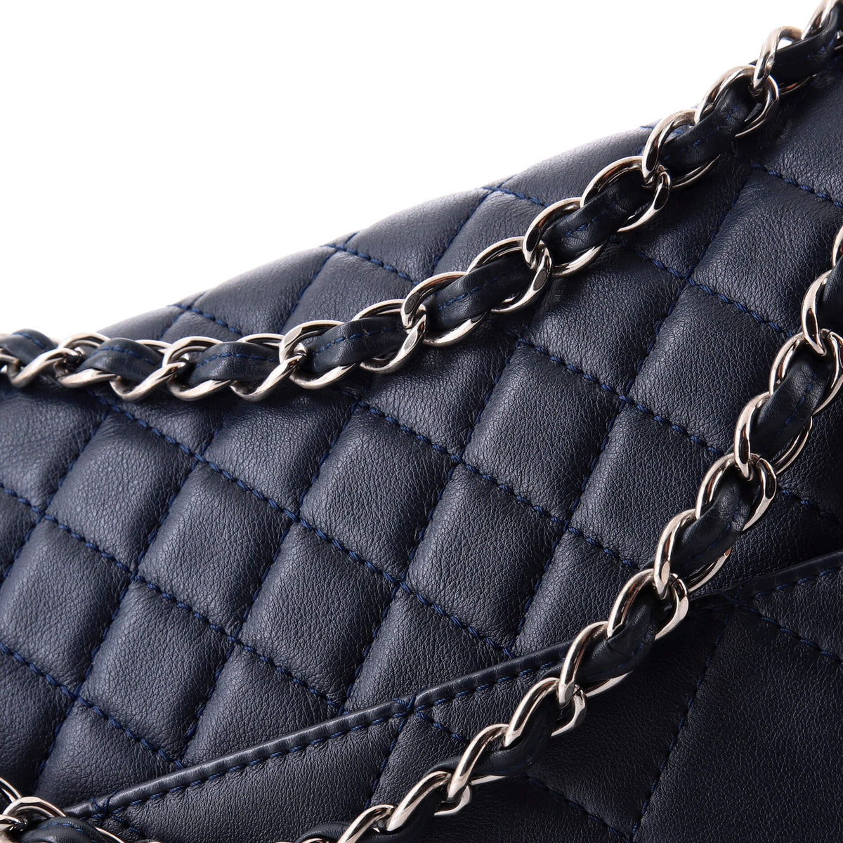 In The Business Flap Bag Quilted Calfskin Maxi