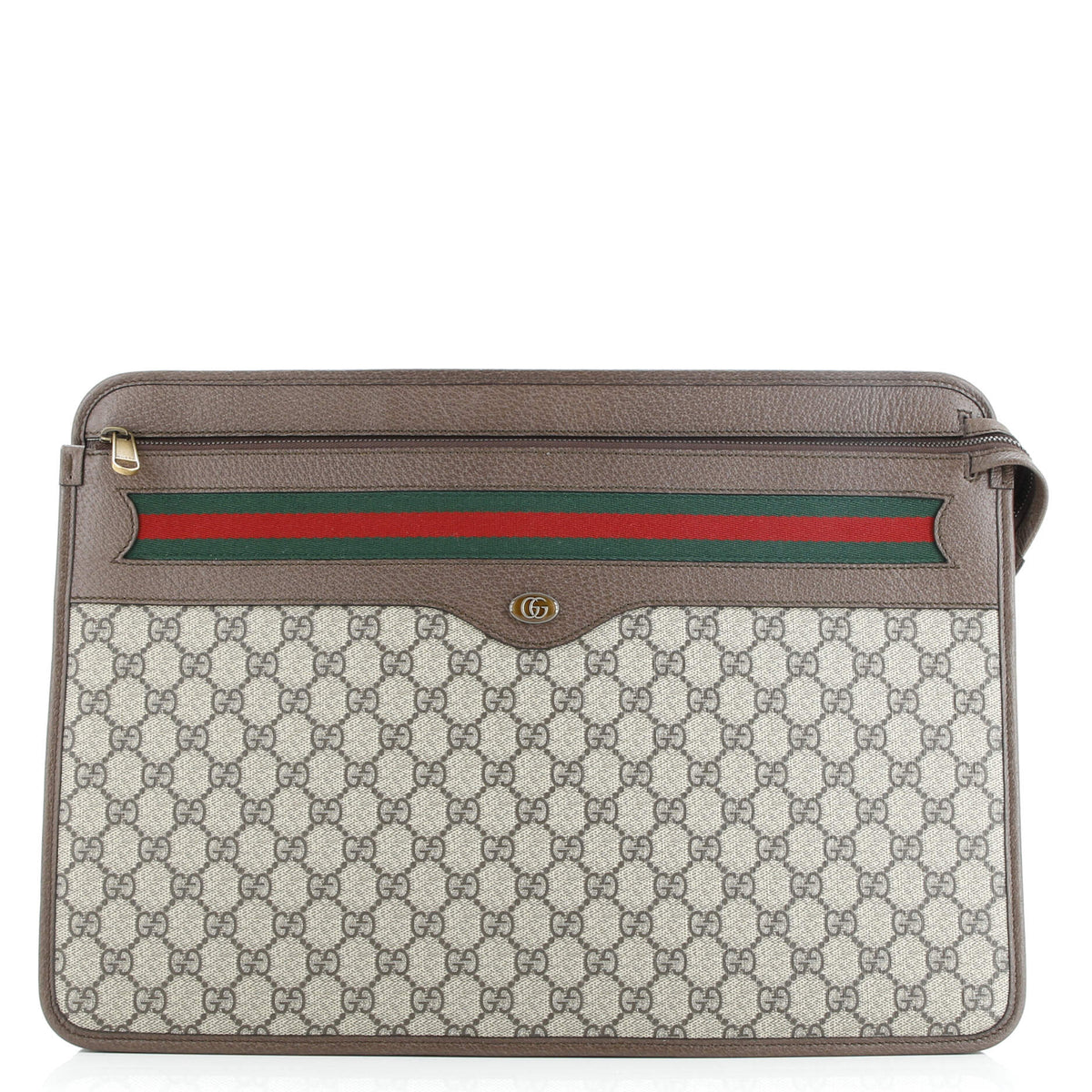 Ophidia Documents Holder GG Coated Canvas Large