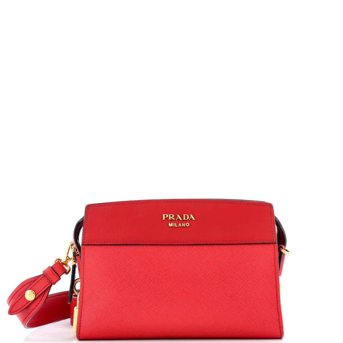 Esplanade Crossbody Bag Saffiano with City Calf Small