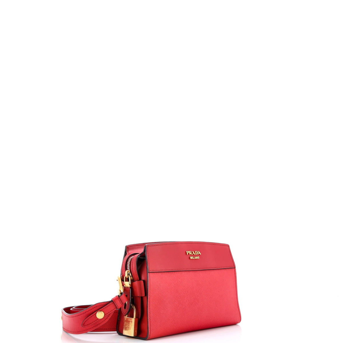 Esplanade Crossbody Bag Saffiano with City Calf Small