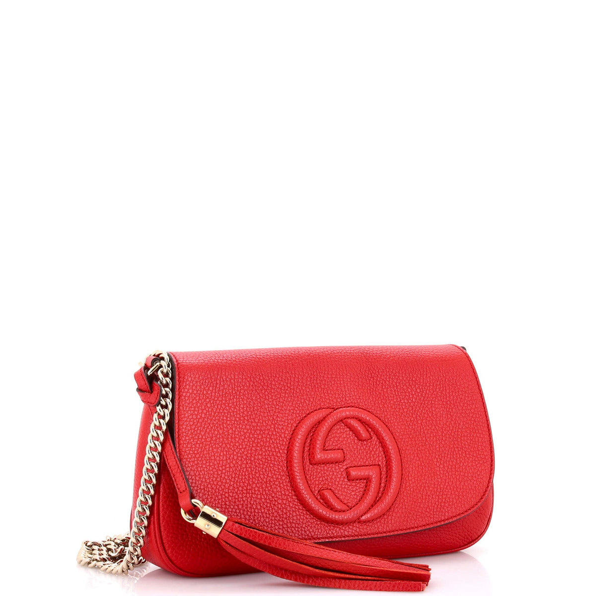 Soho Chain Crossbody Bag Leather Medium