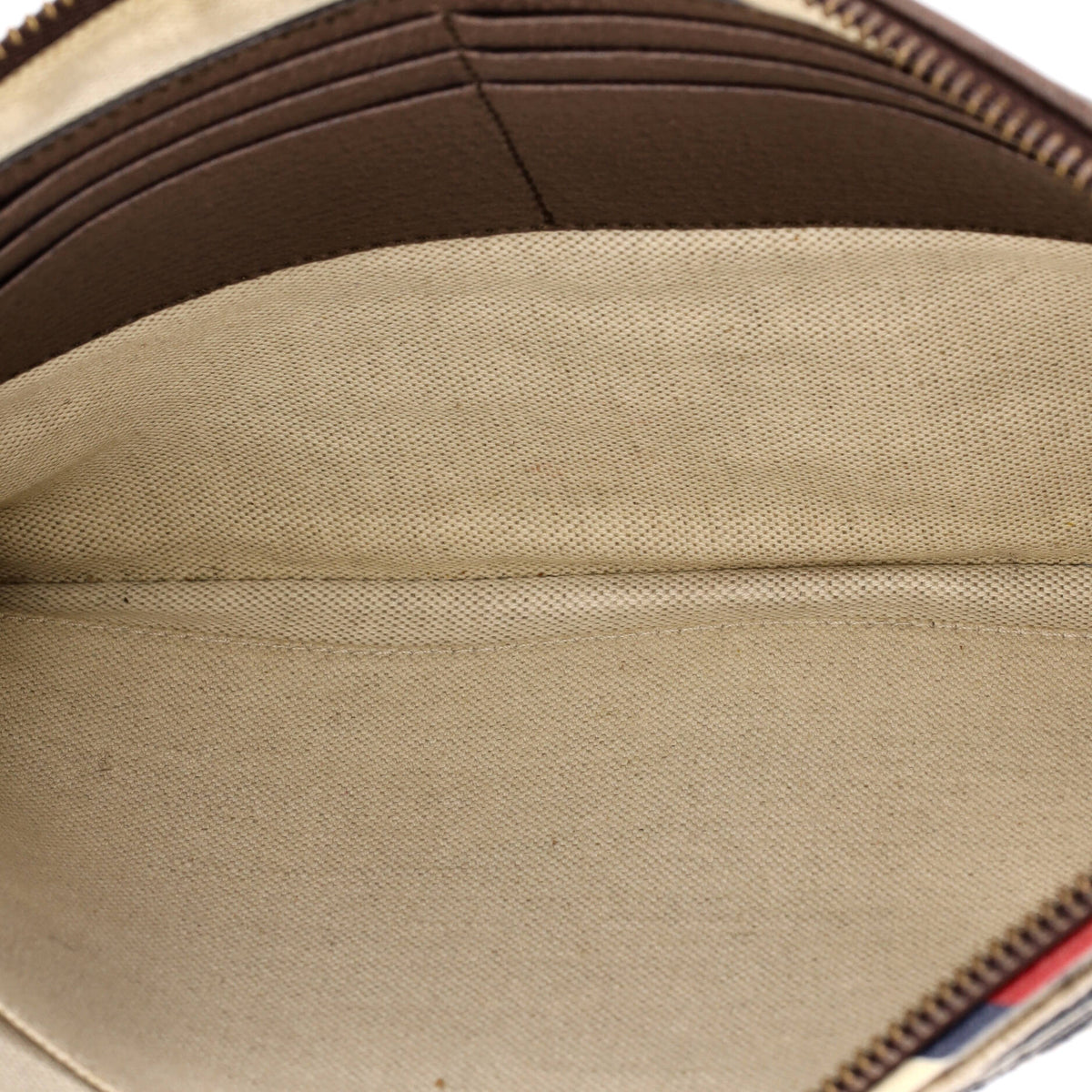 Courrier Pouch GG Coated Canvas with Applique