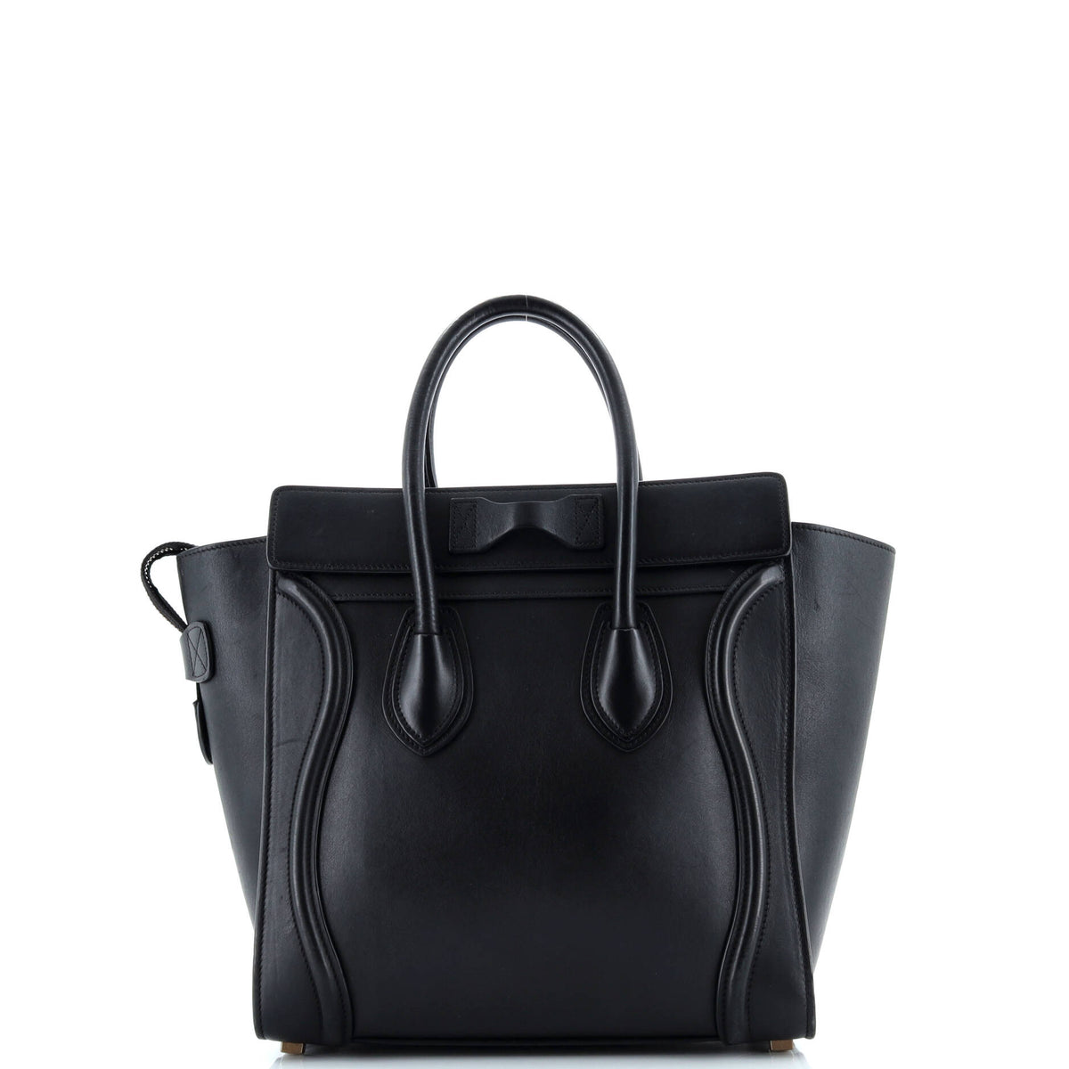 Luggage Bag Smooth Leather Micro