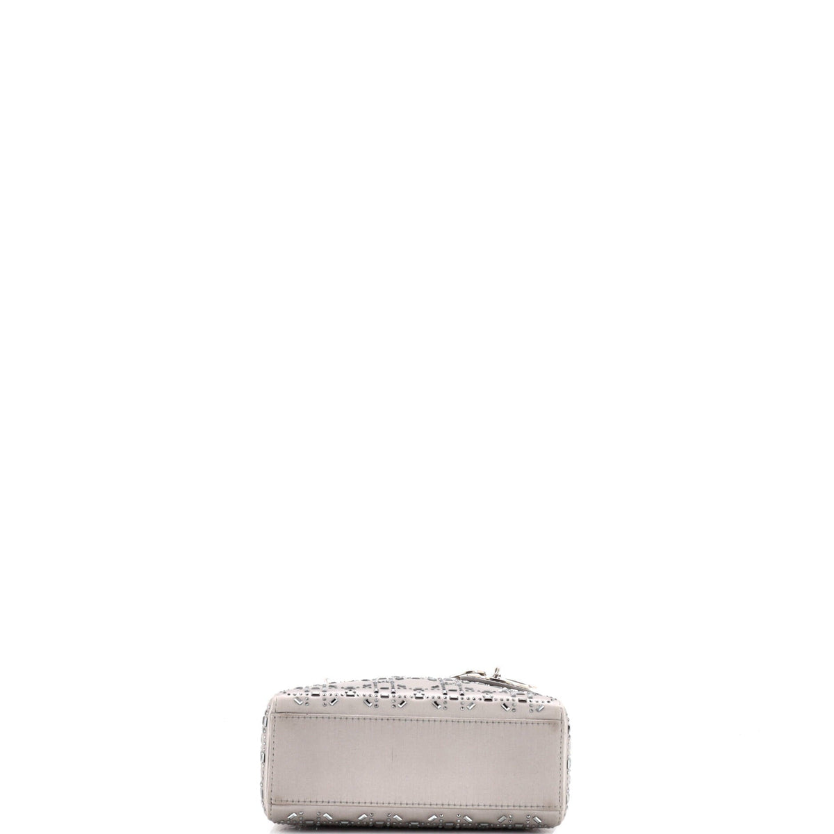 Lady Dior Bag Crystal Embellished Cannage Quilt Satin Mini