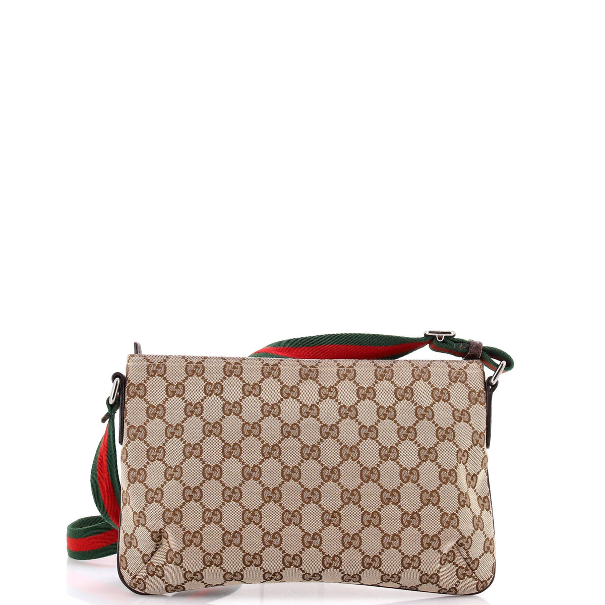 Web Strap Messenger Bag GG Canvas Small