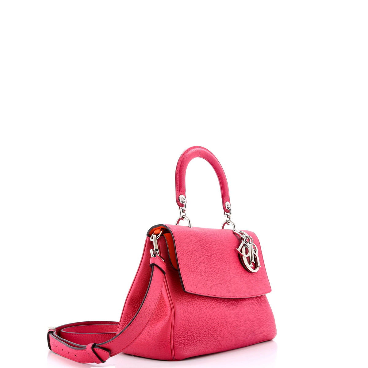 Be Dior Bag Pebbled Leather Small