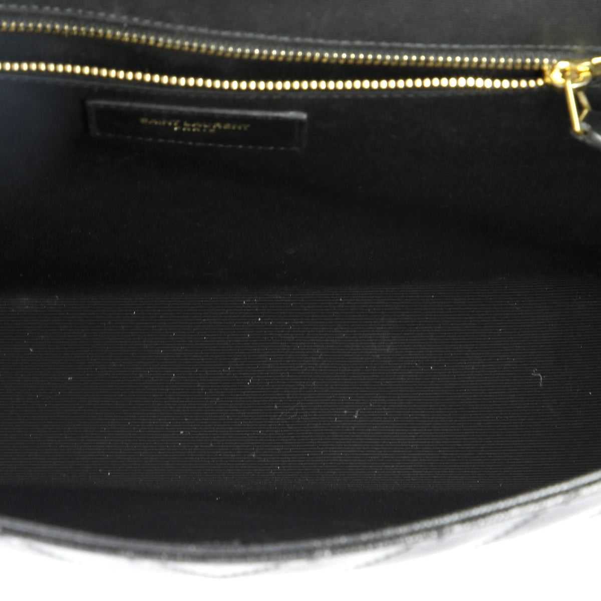 Classic Monogram Envelope Satchel Matelasse Chevron Leather Large