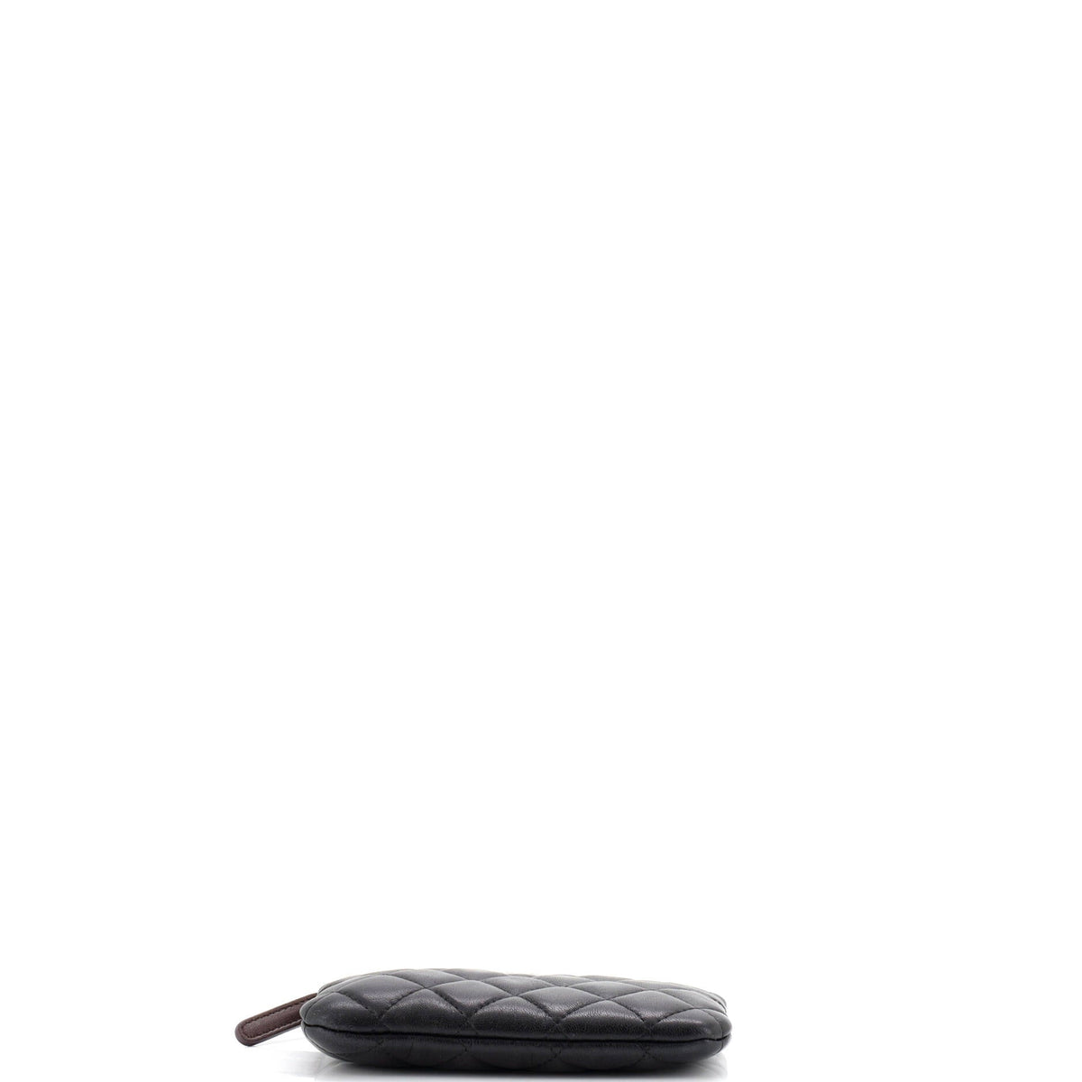 Classic O Case Pouch Quilted Lambskin Mini