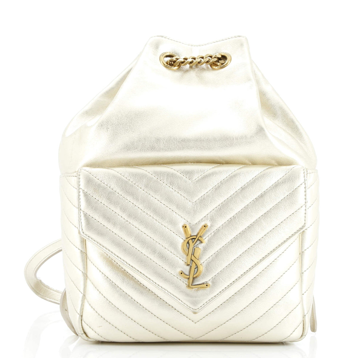 Joe Backpack Matelasse Chevron Leather