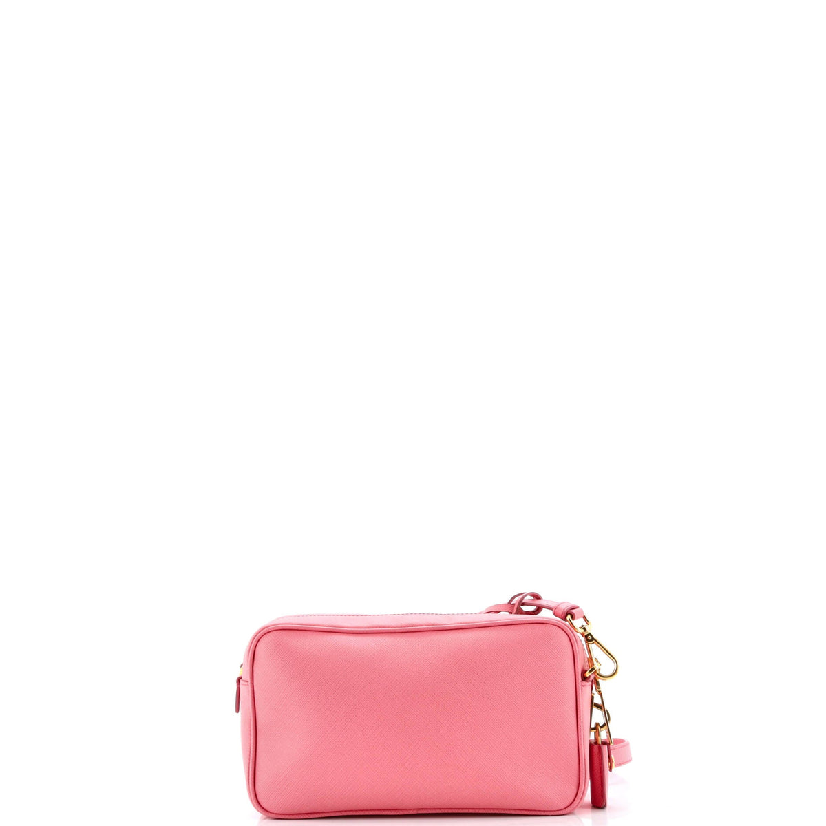 Front Pocket Crossbody Bag Saffiano Leather Small