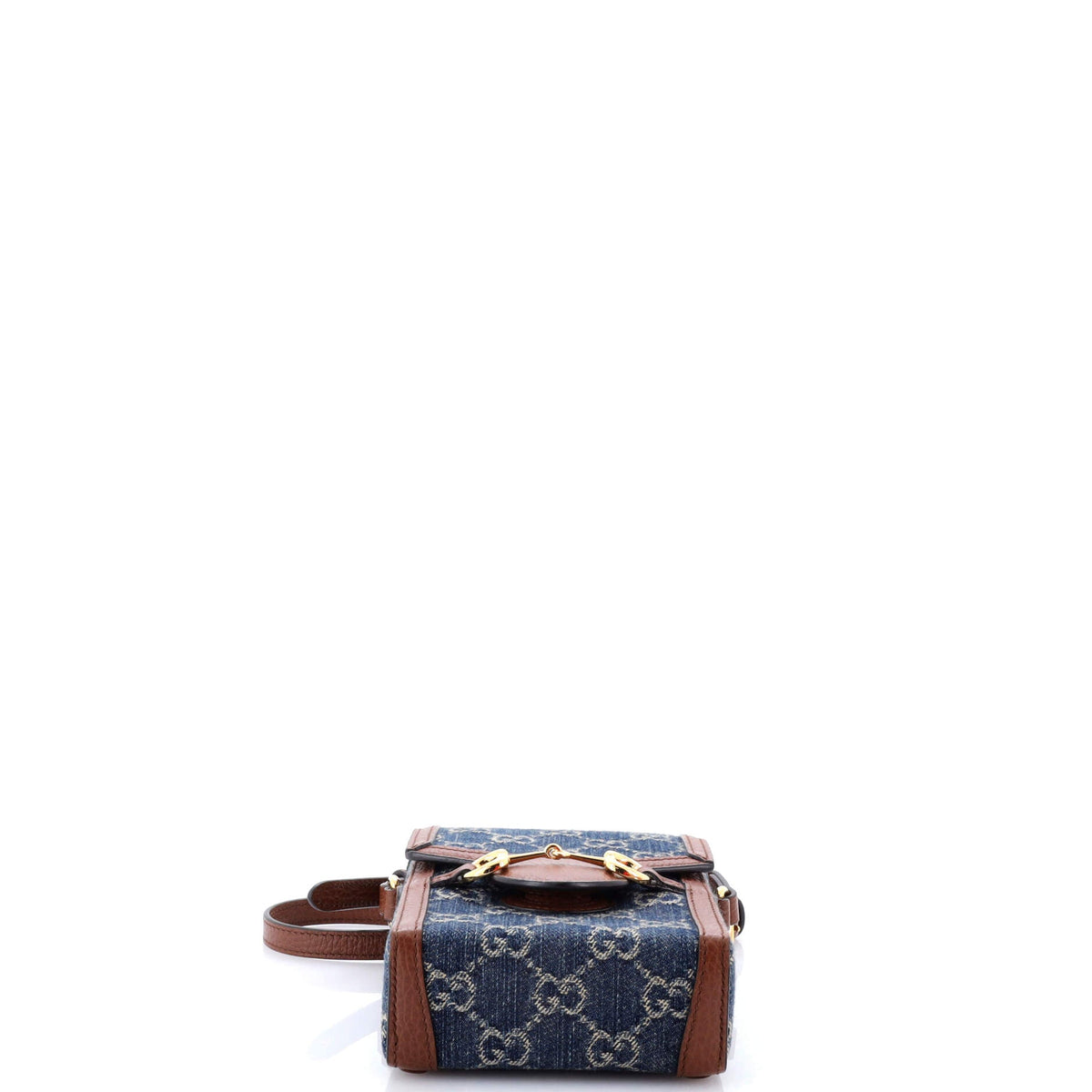 Horsebit 1955 Crossbody Bag GG Denim Mini