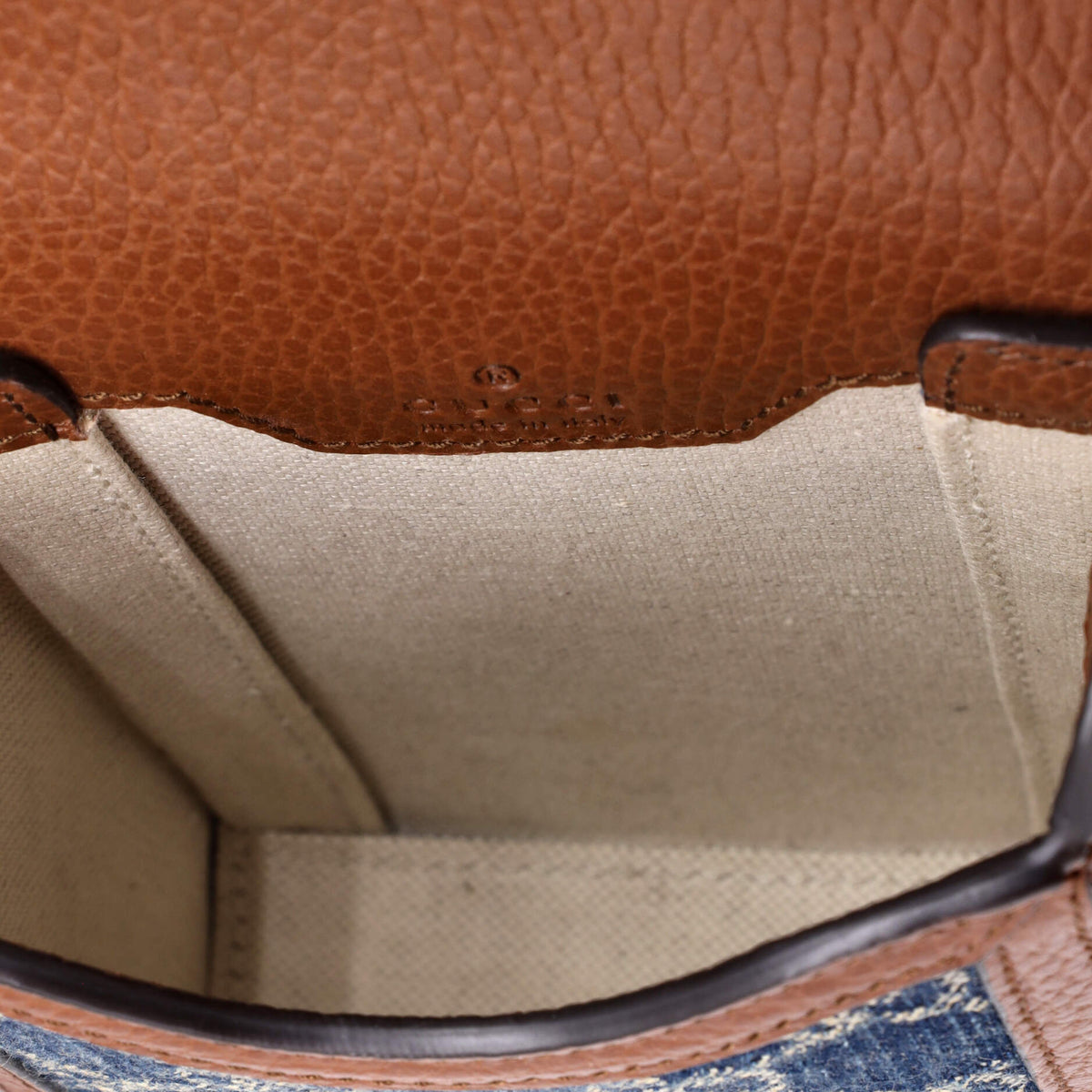 Horsebit 1955 Crossbody Bag GG Denim Mini