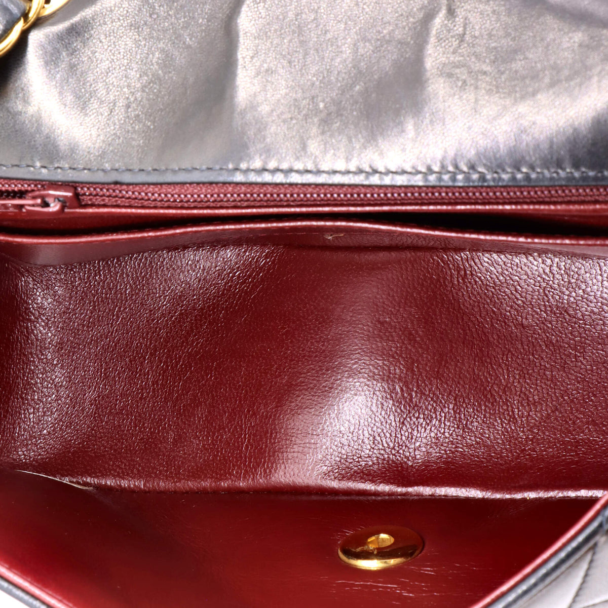 Vintage Diana Flap Bag Quilted Lambskin Small