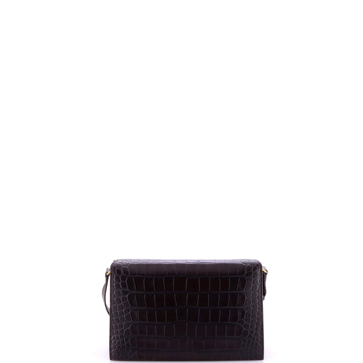 Catherine Crossbody Bag Crocodile Embossed Leather