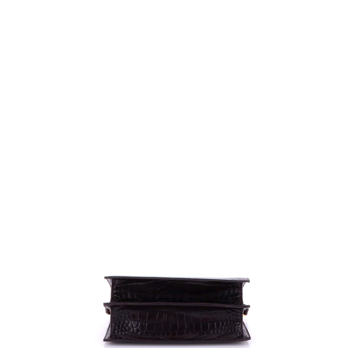 Catherine Crossbody Bag Crocodile Embossed Leather