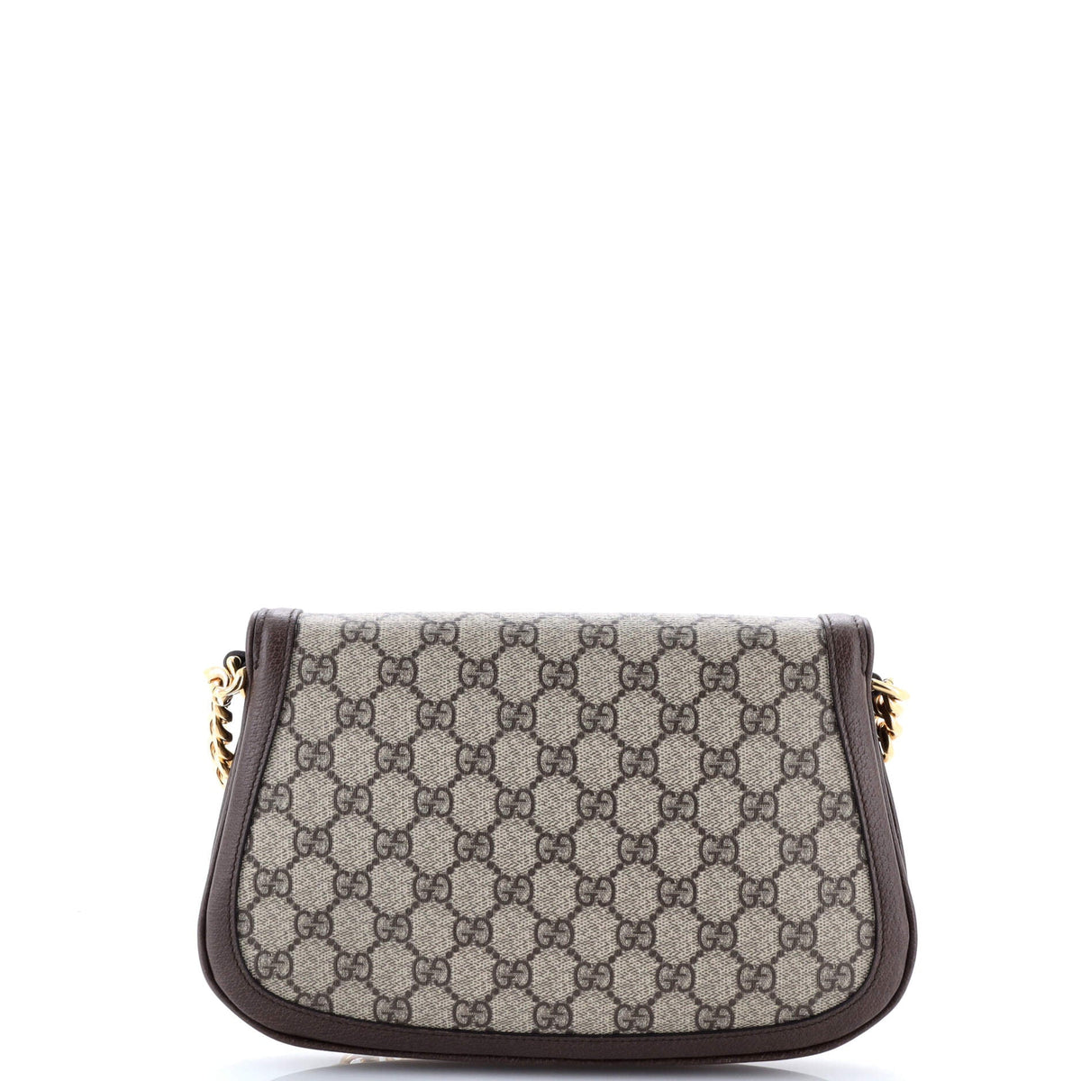Blondie NM Chain Flap Bag GG Coated Canvas Small