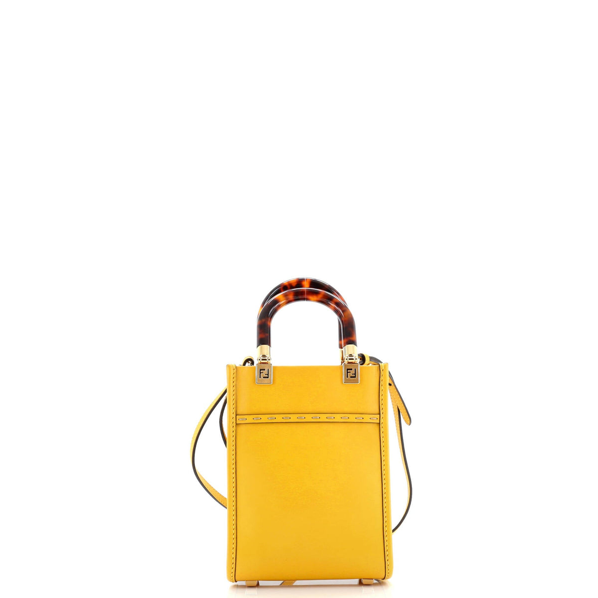 Sunshine Shopper Tote Leather Mini