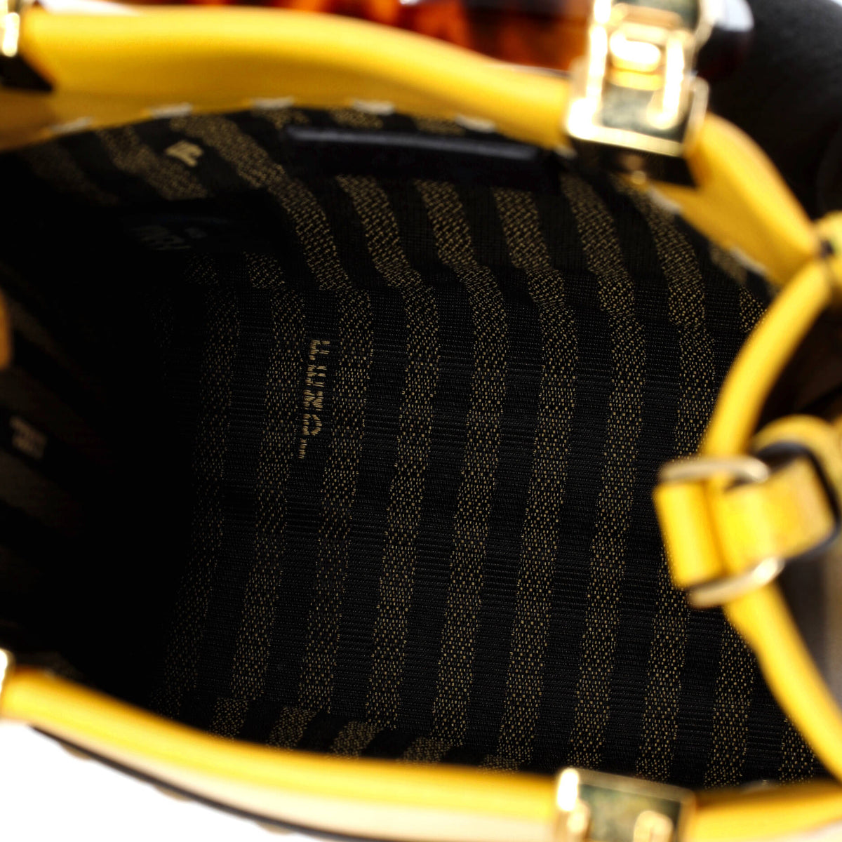 Sunshine Shopper Tote Leather Mini