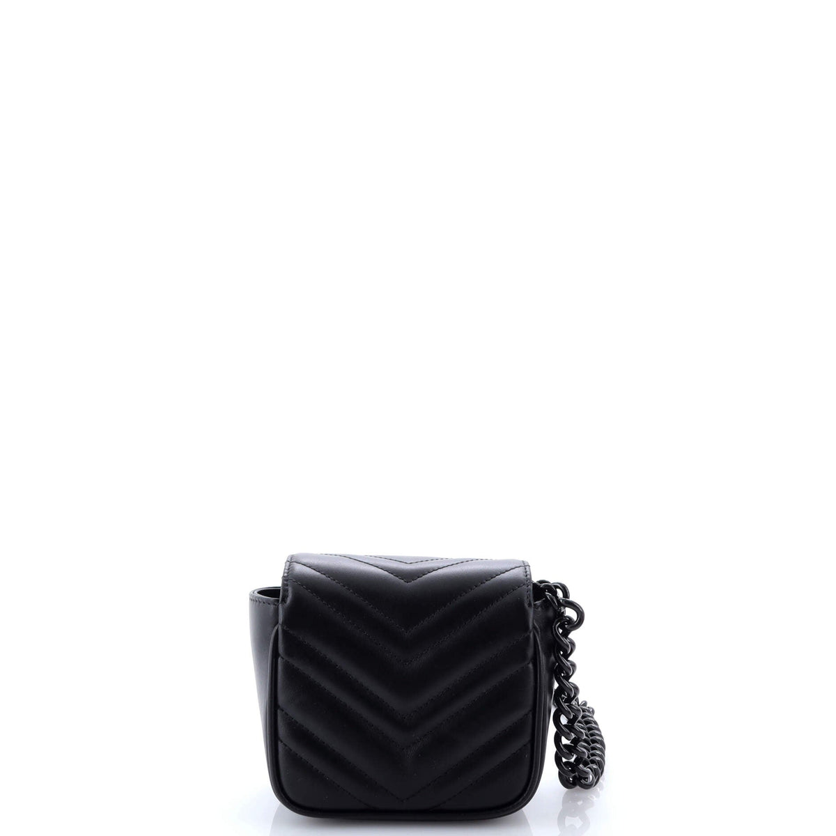 GG Marmont Flap Belt Bag Matelasse Leather Mini
