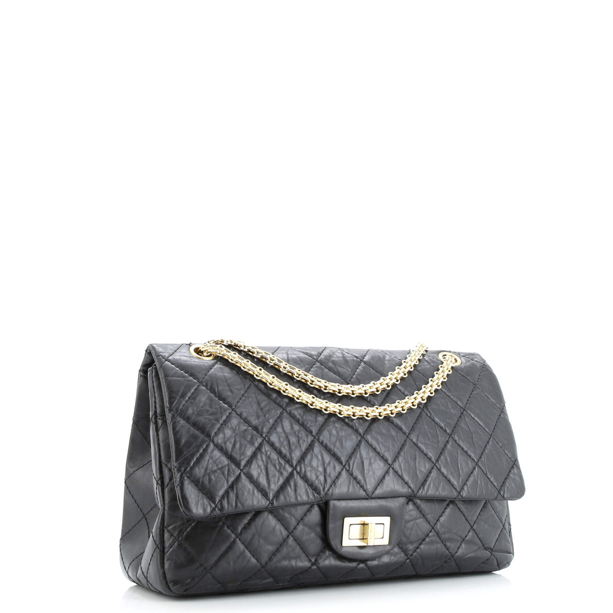 Reissue 2.55 Flap Bag Quilted Aged Calfskin 227