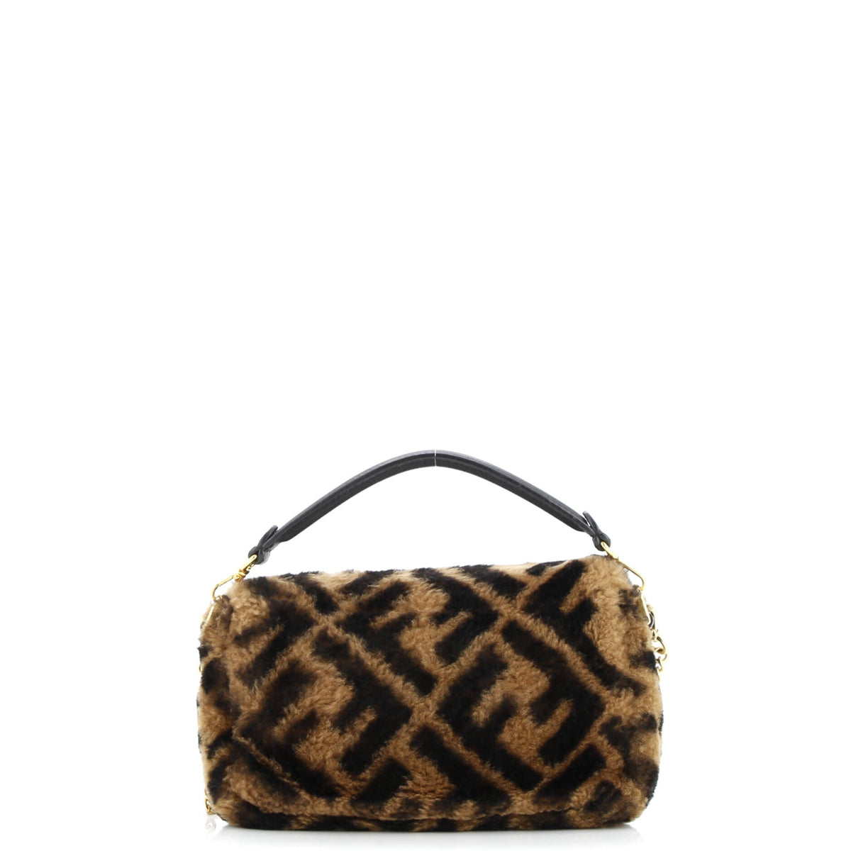 Baguette NM Bag Zucca Shearling Mini
