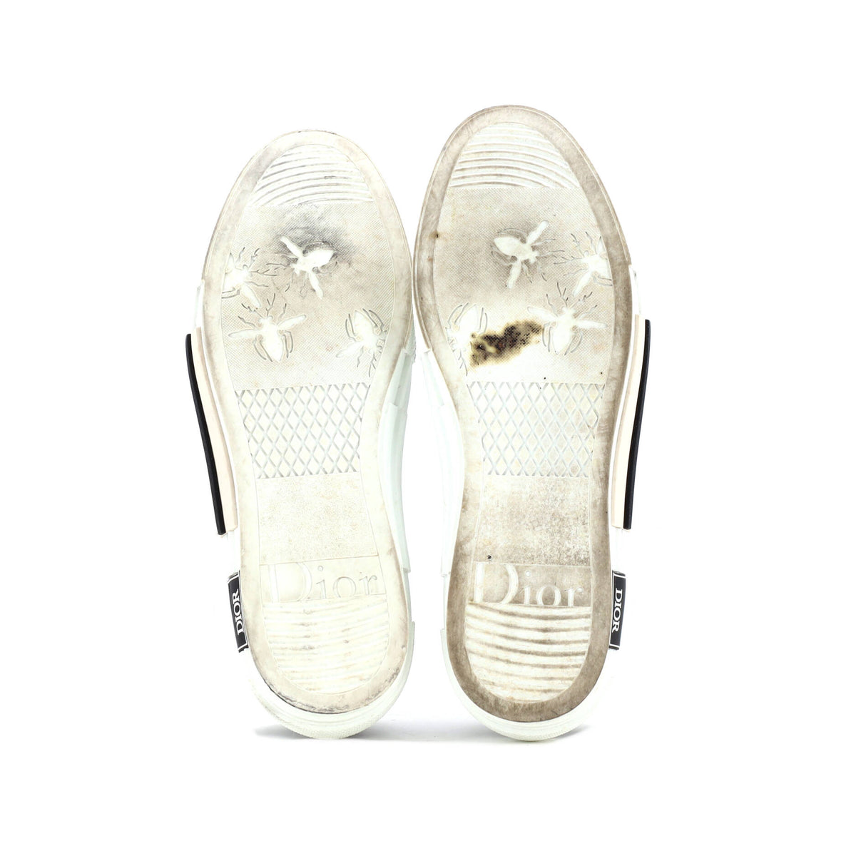 Men's B23 Cap Toe Low-Top Sneakers Oblique Technical Canvas