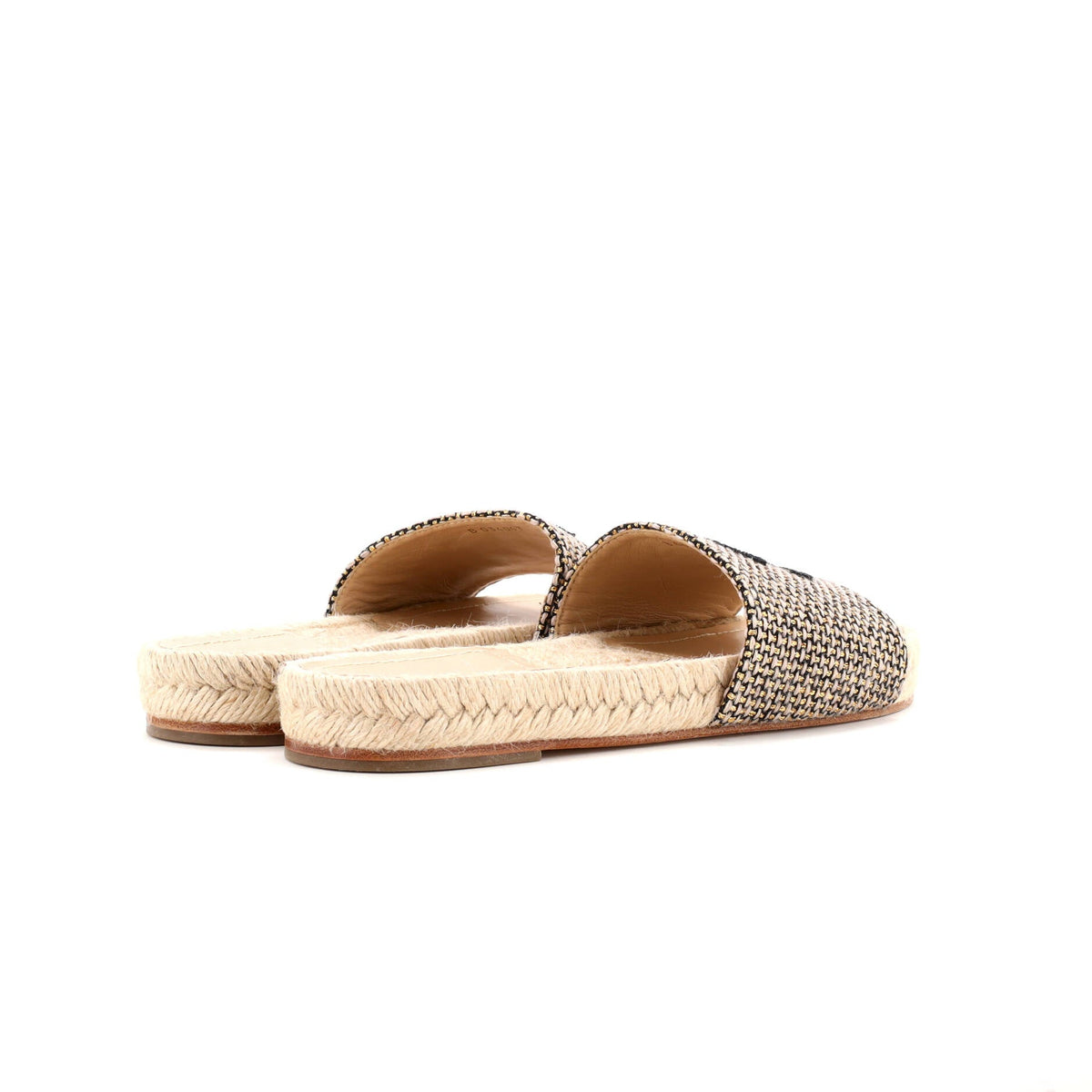 Women's CC Espadrille Slide Sandals Tweed