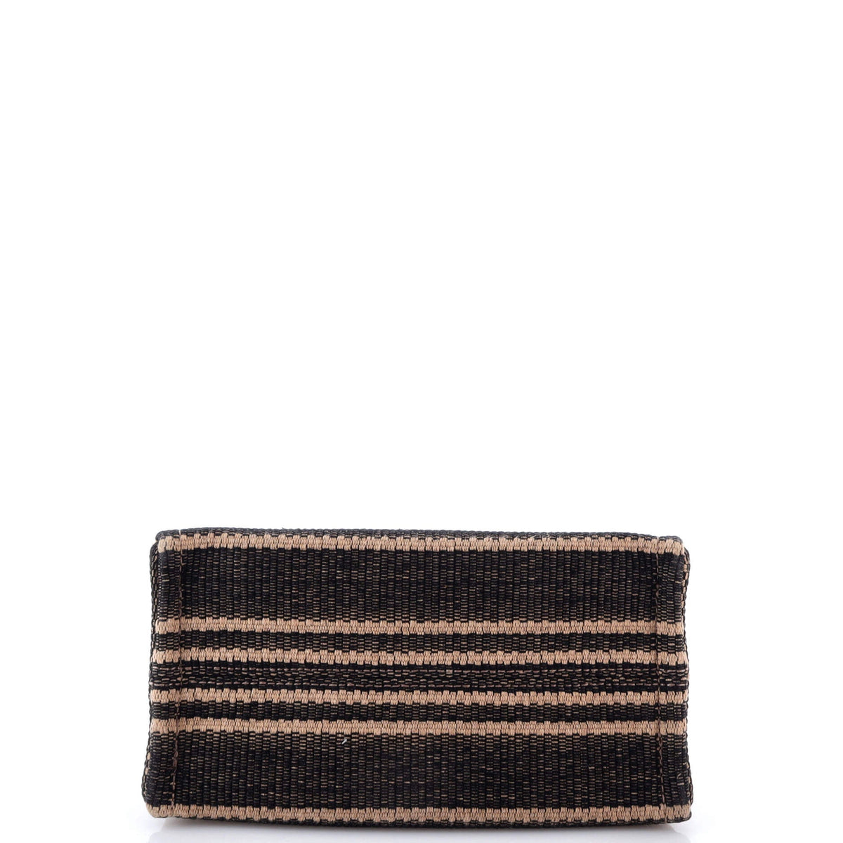 Cabas Thais Tote Triomphe Print Raffia Small