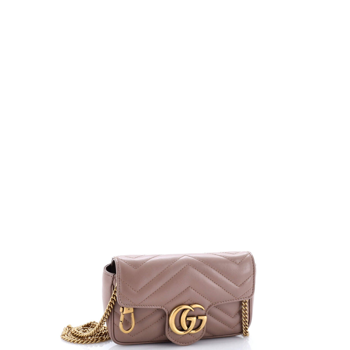 GG Marmont Flap Bag Matelasse Leather Super Mini