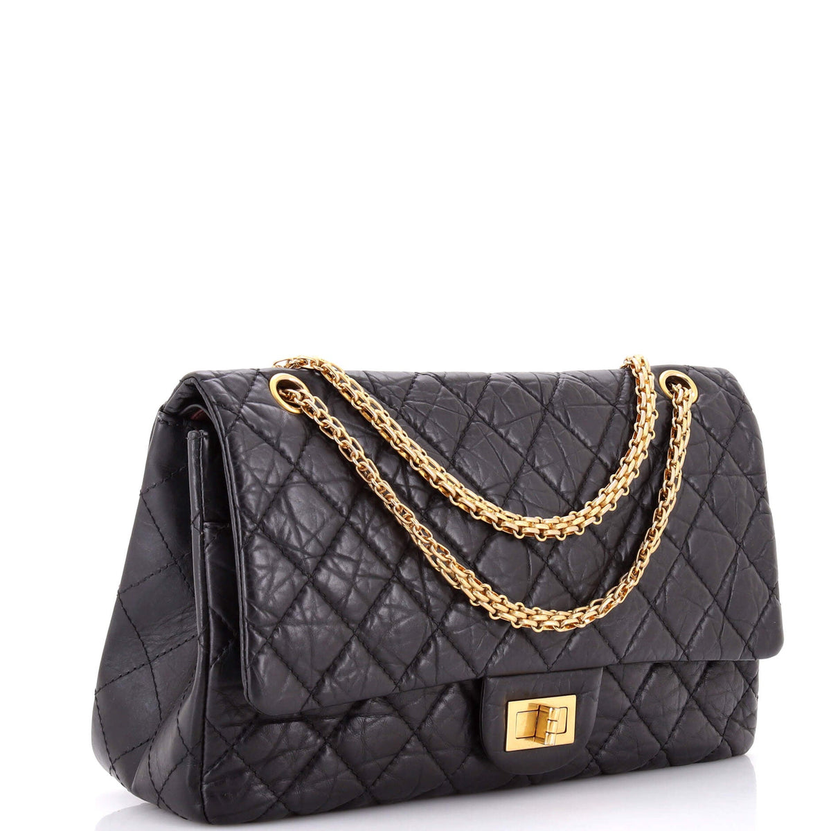 Reissue 2.55 Flap Bag Quilted Aged Calfskin 227