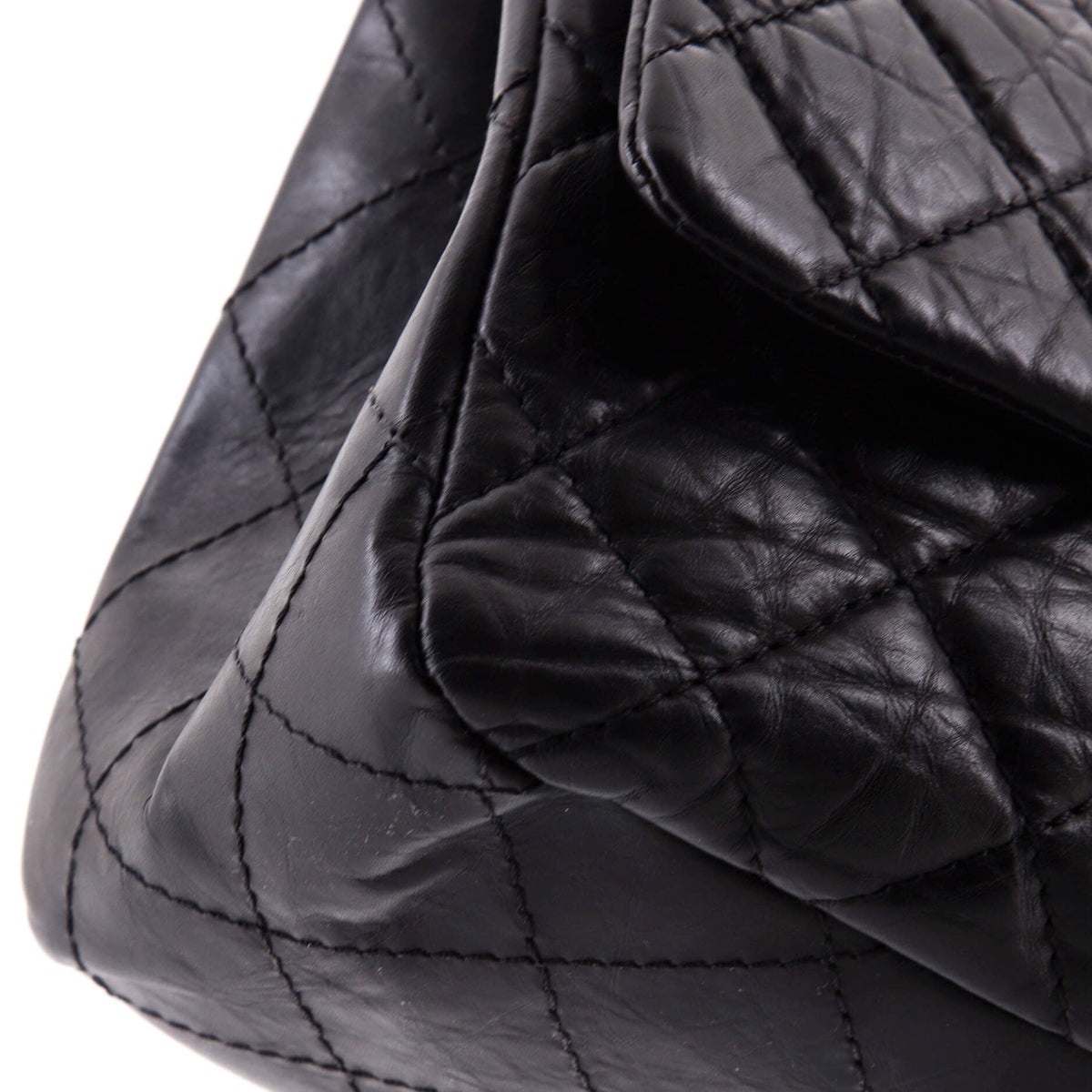 Reissue 2.55 Flap Bag Quilted Aged Calfskin 227